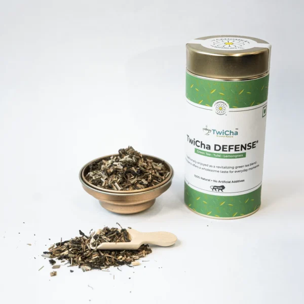 Defese Tea Lemongrass Green Tea for Immunity | TwiCha DEFENSE Tea Blend